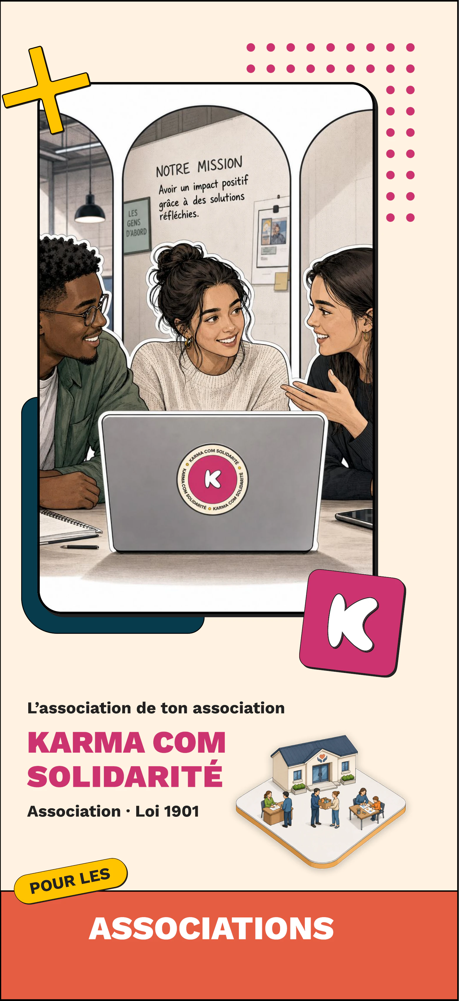 Présentation de Karma Com Solidarité pour les associations